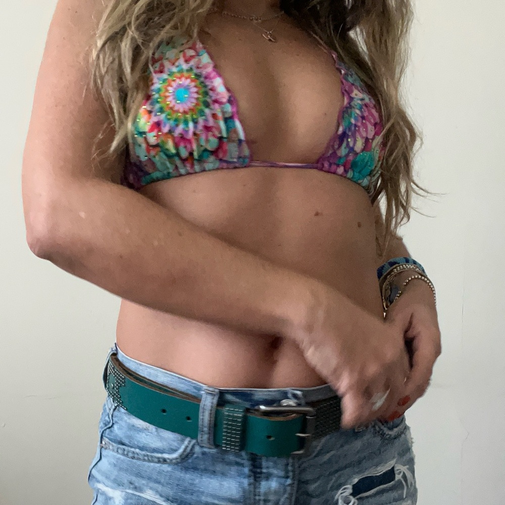 Luli Fama Kaleidoscope Bikini Top 🩷🩷 - Picture 9 of 13